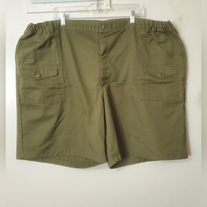 Official, Vintage BSA Shorts, size 52 waist, Olive Green